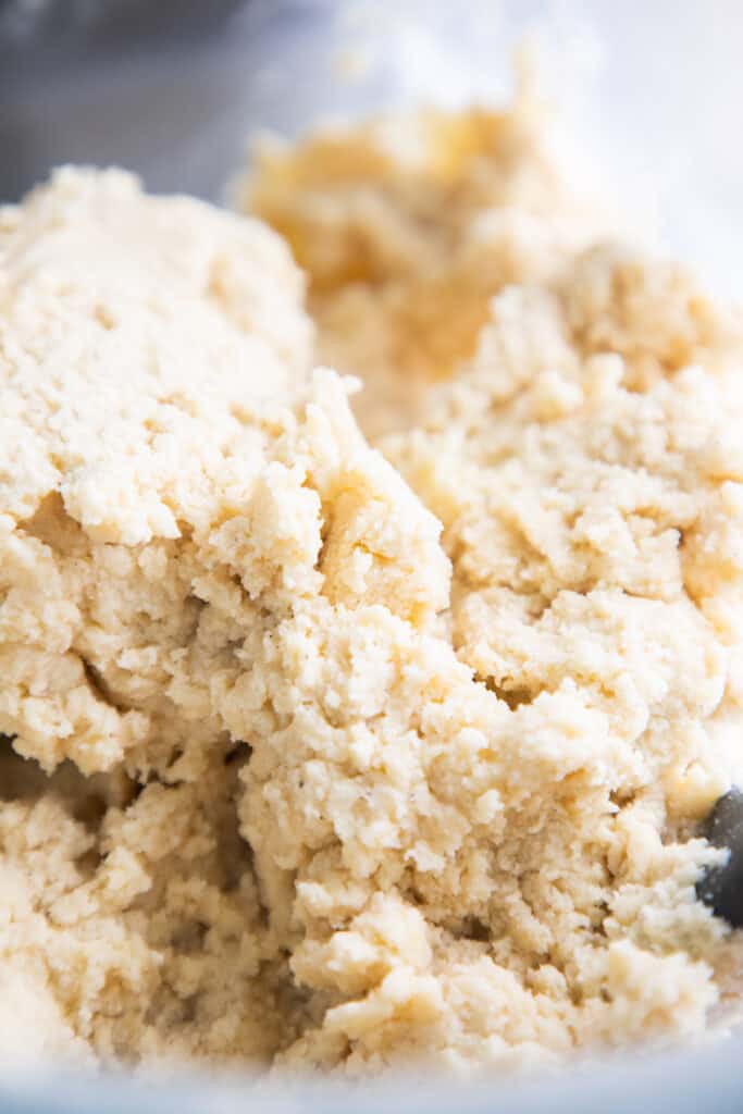 the Soft Sugar Cookies dough in a bowl
