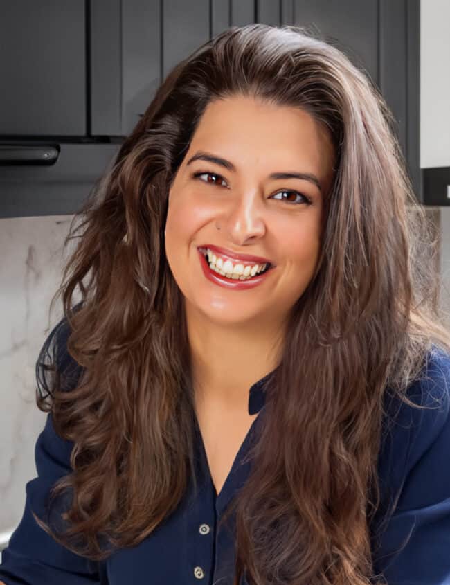 a close up of Erren Hart of Erren's Kitchen