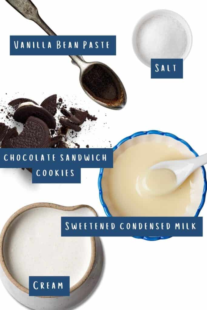 all of the ingredients for this recipe laid out on a table.