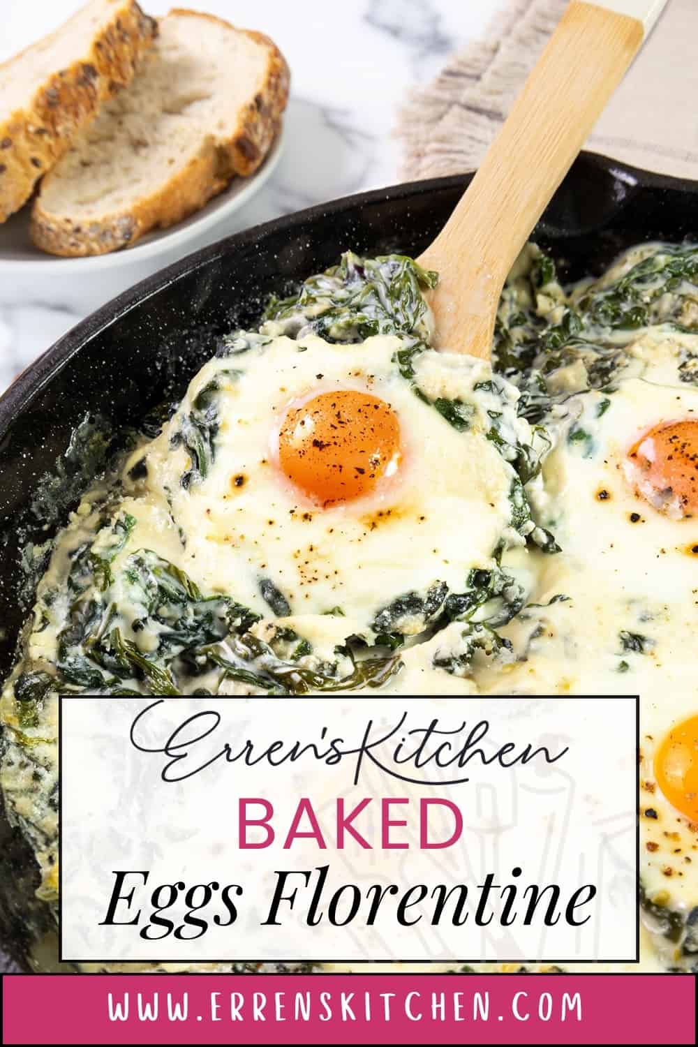 Baked Eggs Florentine Erren's Kitchen