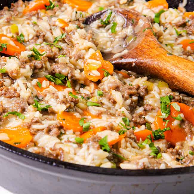 Hamburger and Rice | Erren's Kitchen