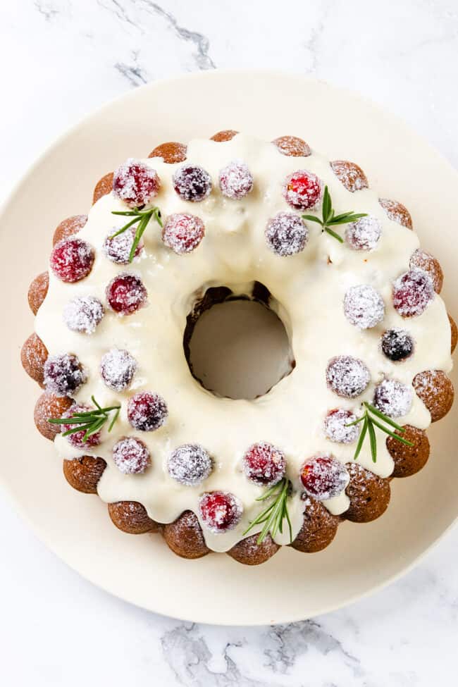 Gingerbread Bundt Cake