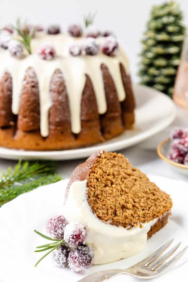 Gingerbread Bundt Cake