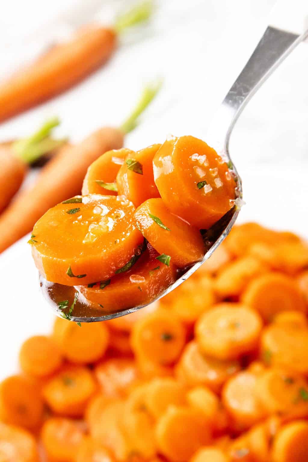 Easy Stovetop Glazed Carrots