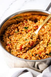 Restaurant Style Red Mexican Rice