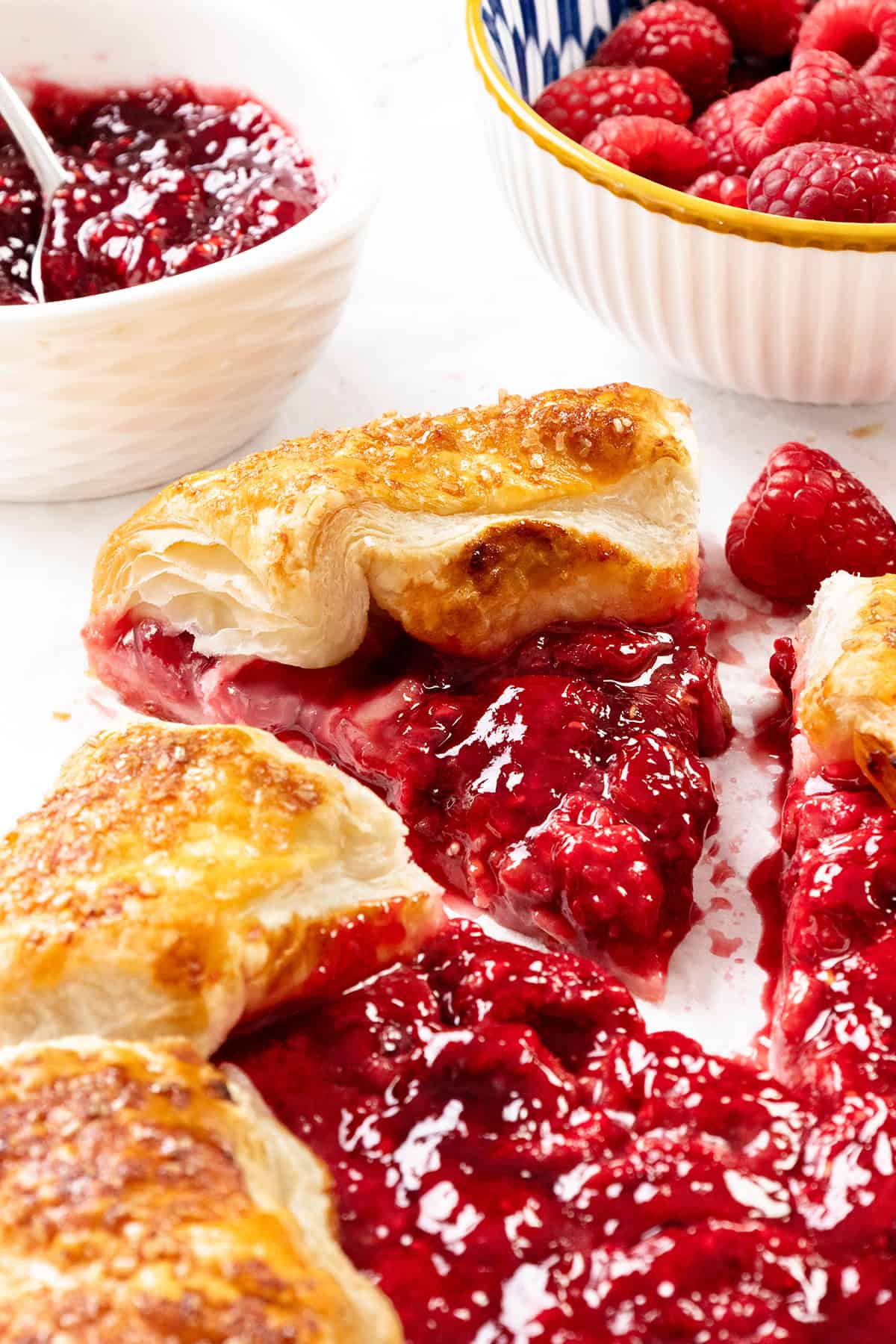 Rustic Summer Raspberry Galette