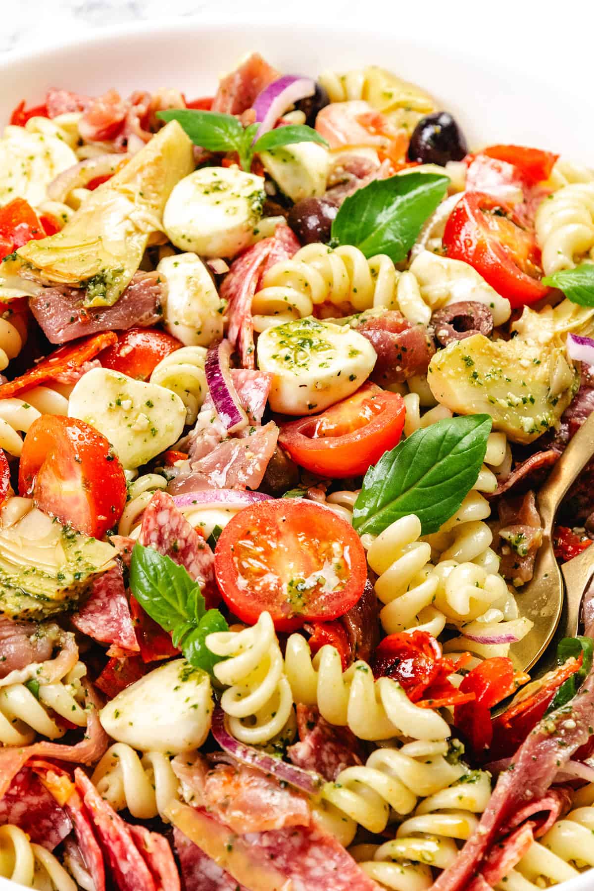 Easy Italian Antipasto Pasta Salad