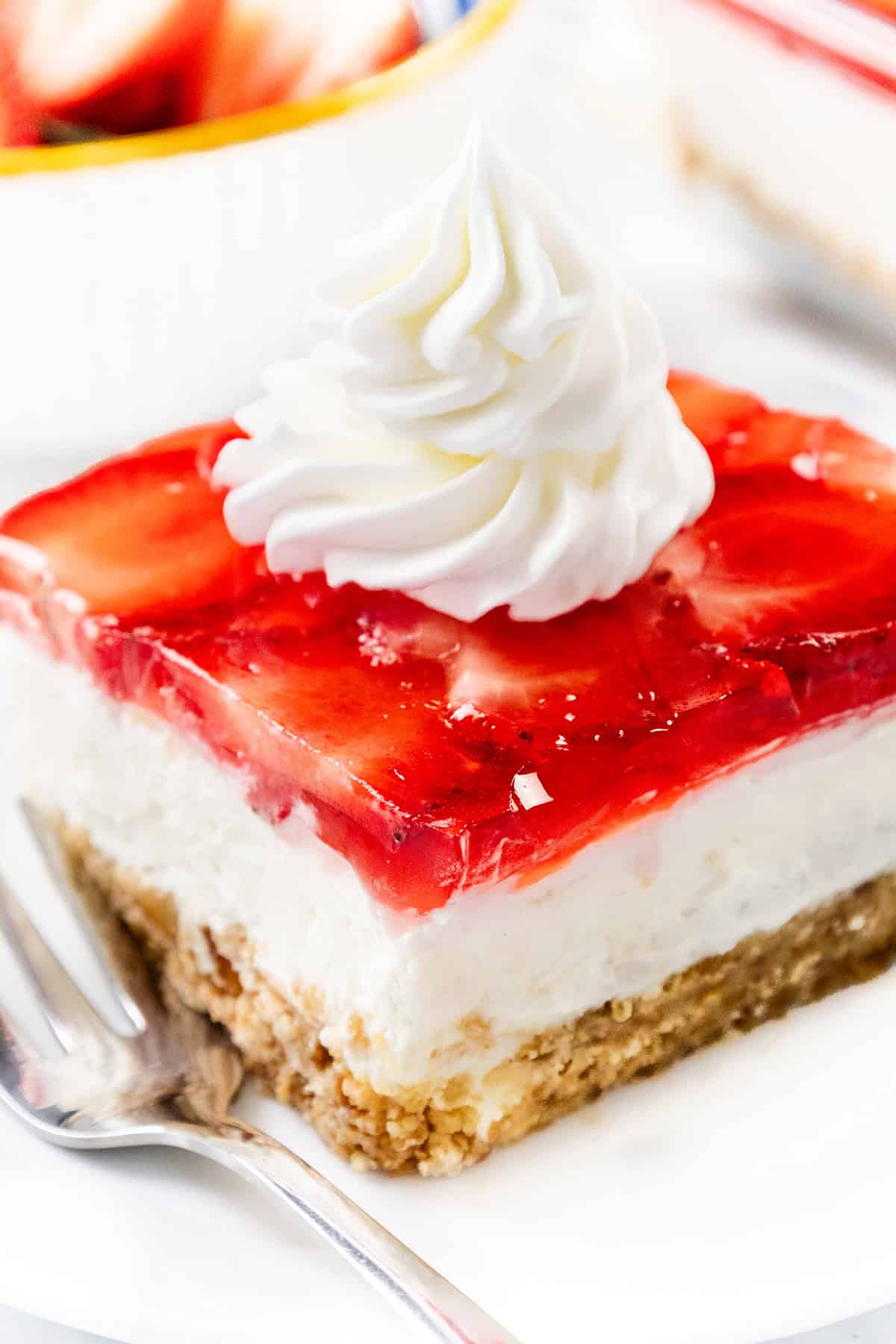 Homemade Strawberry Pretzel Salad