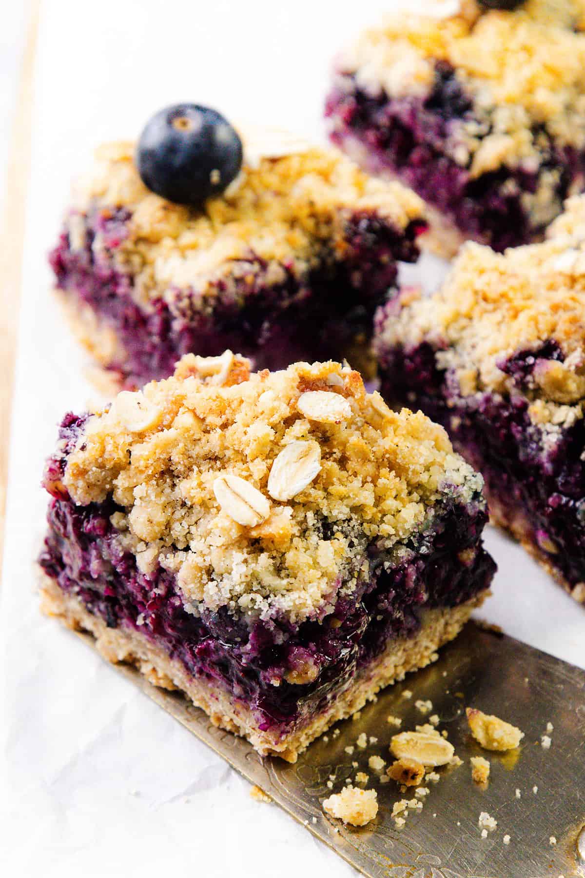 Blueberry Oatmeal Bars