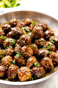 Teriyaki Meatballs