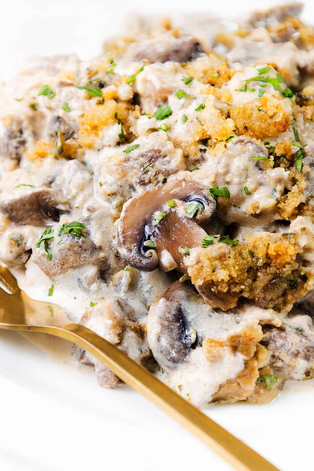 Creamy Mushroom Casserole