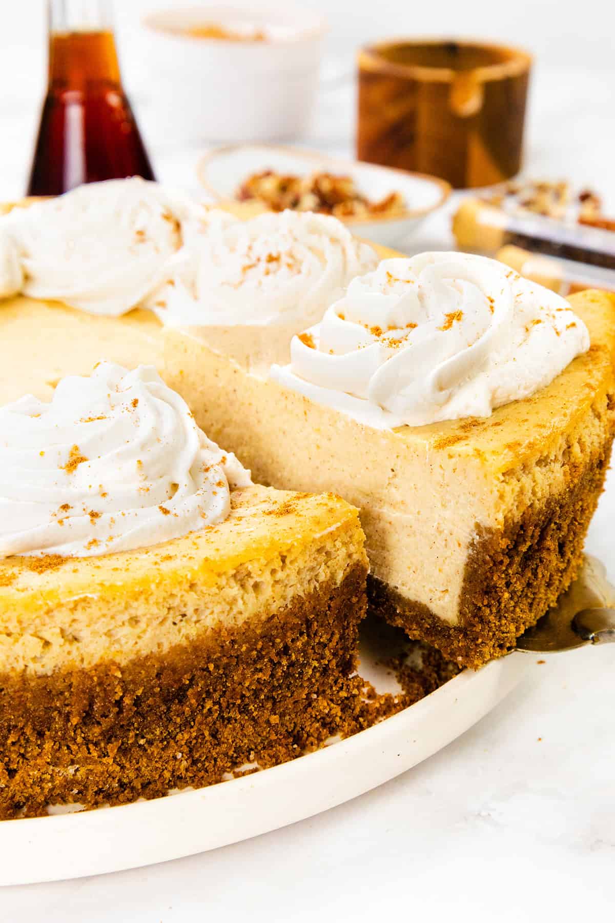Pumpkin Spice Cheesecake
