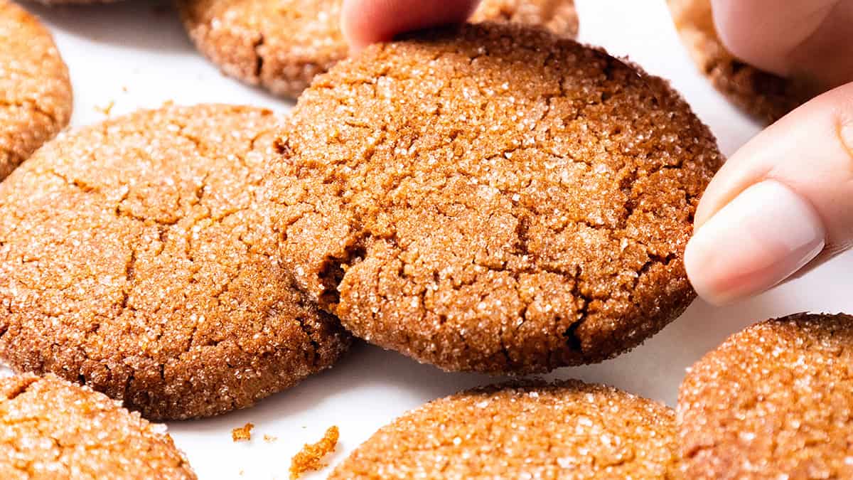 Gingersnap Cookies