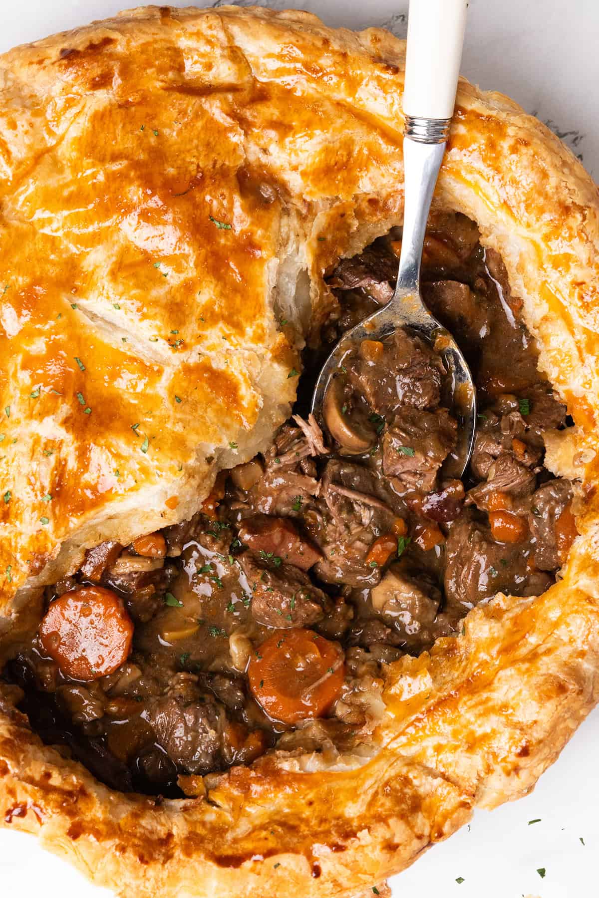Beef and Guinness Pie