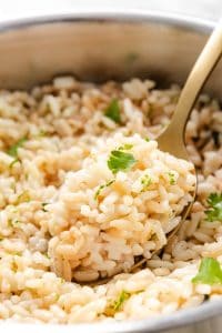 Creamy Cilantro Lime Rice