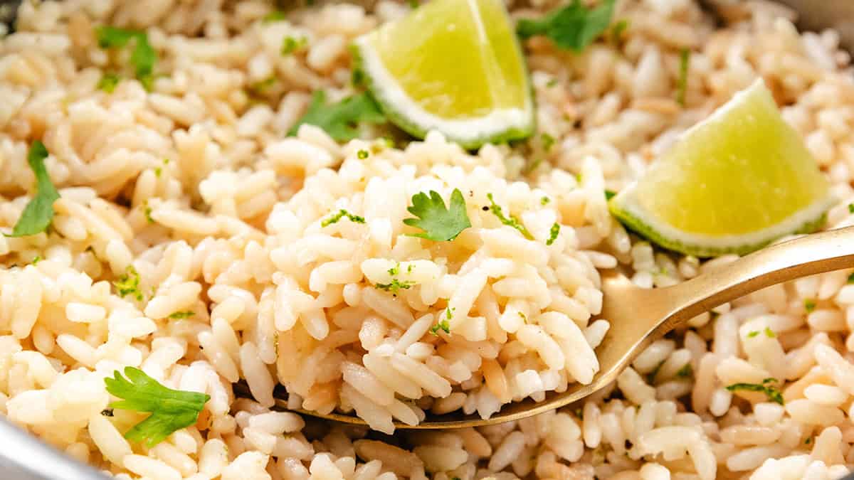 Creamy Cilantro Lime Rice
