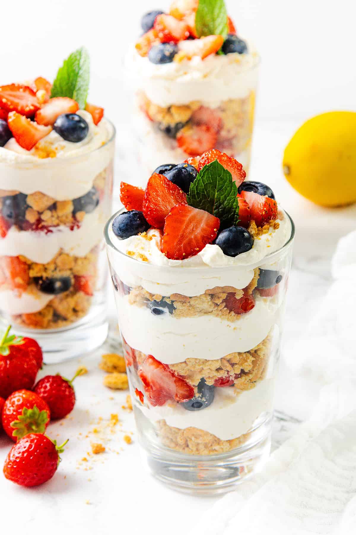 Lemon Cream Parfaits