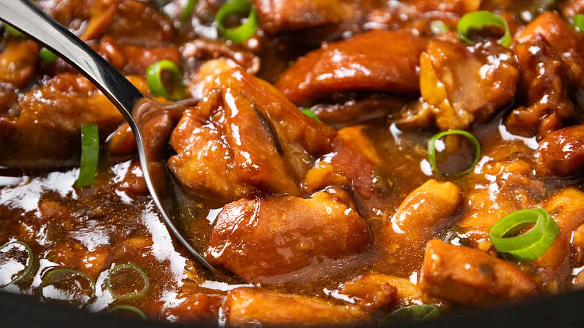 Slow Cooker Honey Soy Chicken