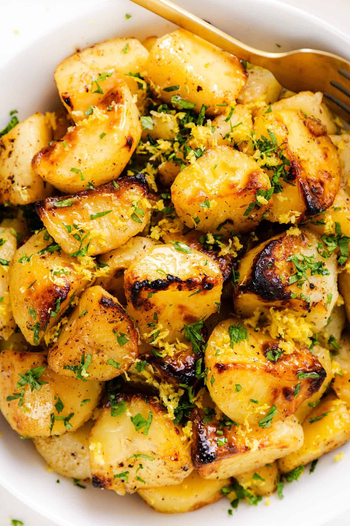 Greek Lemon Potatoes