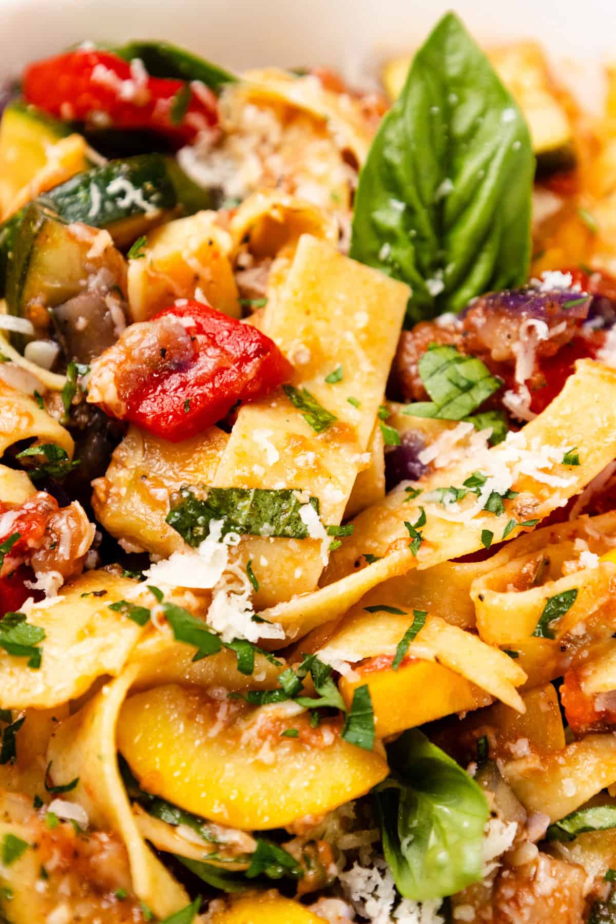 Summer Vegetable Pappardelle